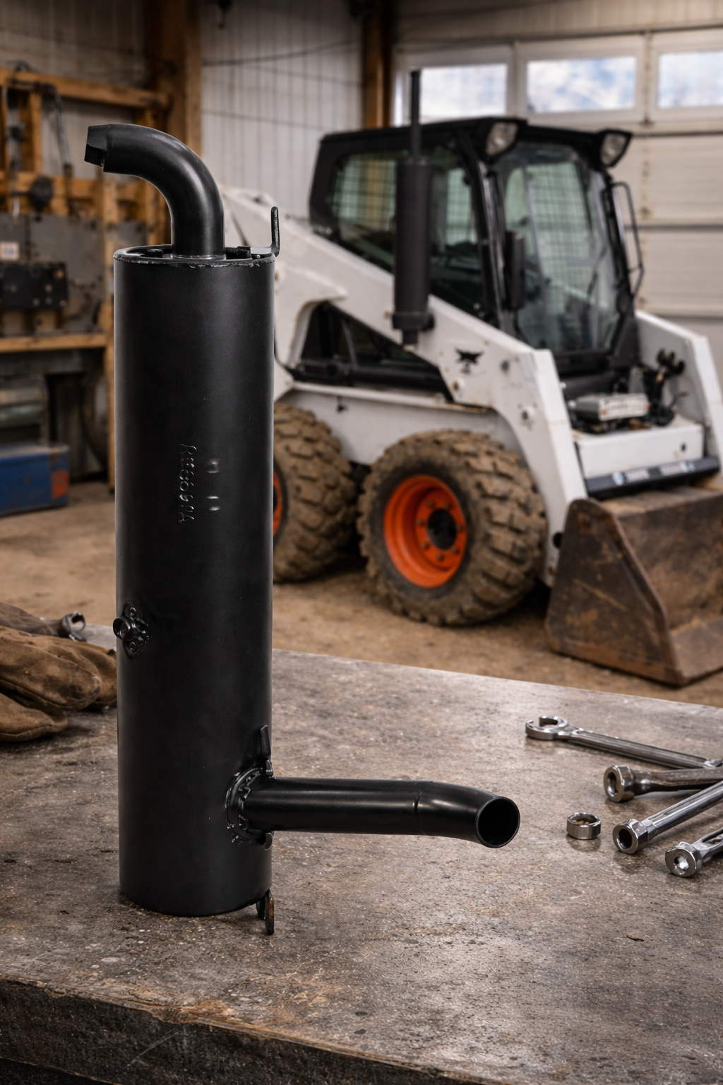 6676728 Muffler Compatible with BOBCAT 773 S160 S175 S185 T190 Skid Steer