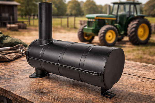 Muffler Replacement for JOHN DEERE 840 940 1140 2150 2155 1350 1550 AL31552