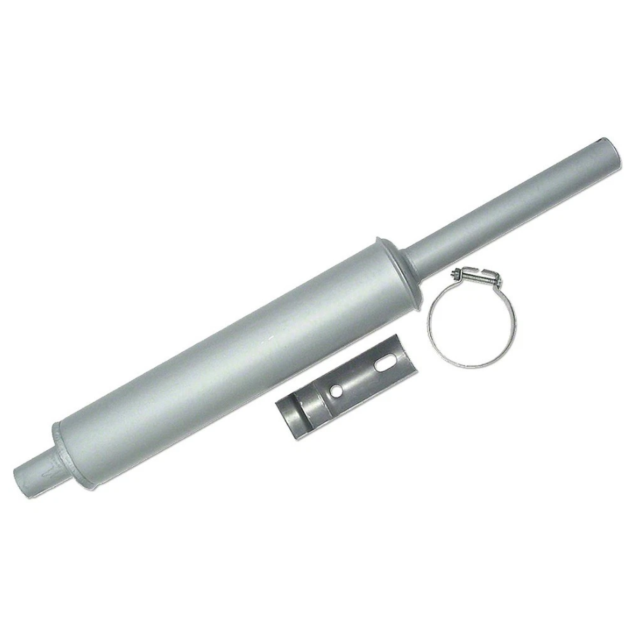 Silver Muffler Fits ALLIS CHALMERS B C CA D10 D12 D14 D15 70227240 70233450 79010608V