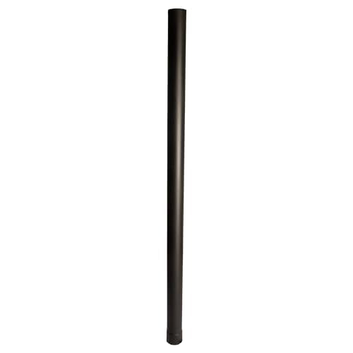 Exhaust Pipe Replacement for UNIVERSAL  3-1/2" x 72", Straight Black