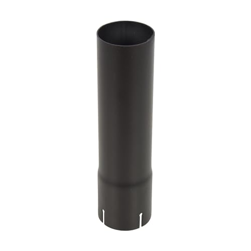 Exhaust Pipe Stack Replacement UNIVERSAL - 3" x 12", Straight Black