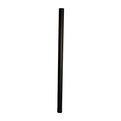 Exhaust Pipe Stack Replacement UNIVERSAL - 4" x 84", Straight Black