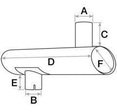 Muffler Replacement for CASE IH Maxxum 5120 5220 A184460