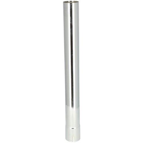 Exhaust Stack Pipe   2-1/2" x 24" Straight Chrome