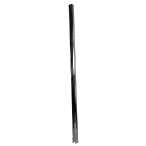 Chrome Straight Exhaust Pipe Fits Universal 3" x 96" End Pipe