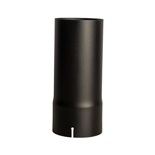 Exhaust Stack Pipe Replacement for UNIVERSAL - 5" x 12" Straight Black