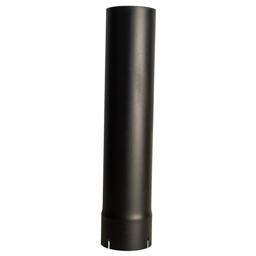 Exhaust Stack Pipe Replacement for UNIVERSAL - 5" x 24" Straight Black