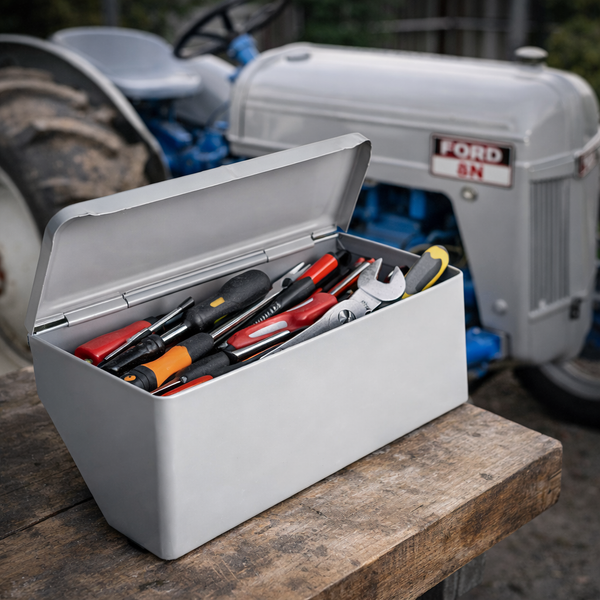 Grey Metal Tool Box Replacement for FORD Tractor 8N 8N17005
