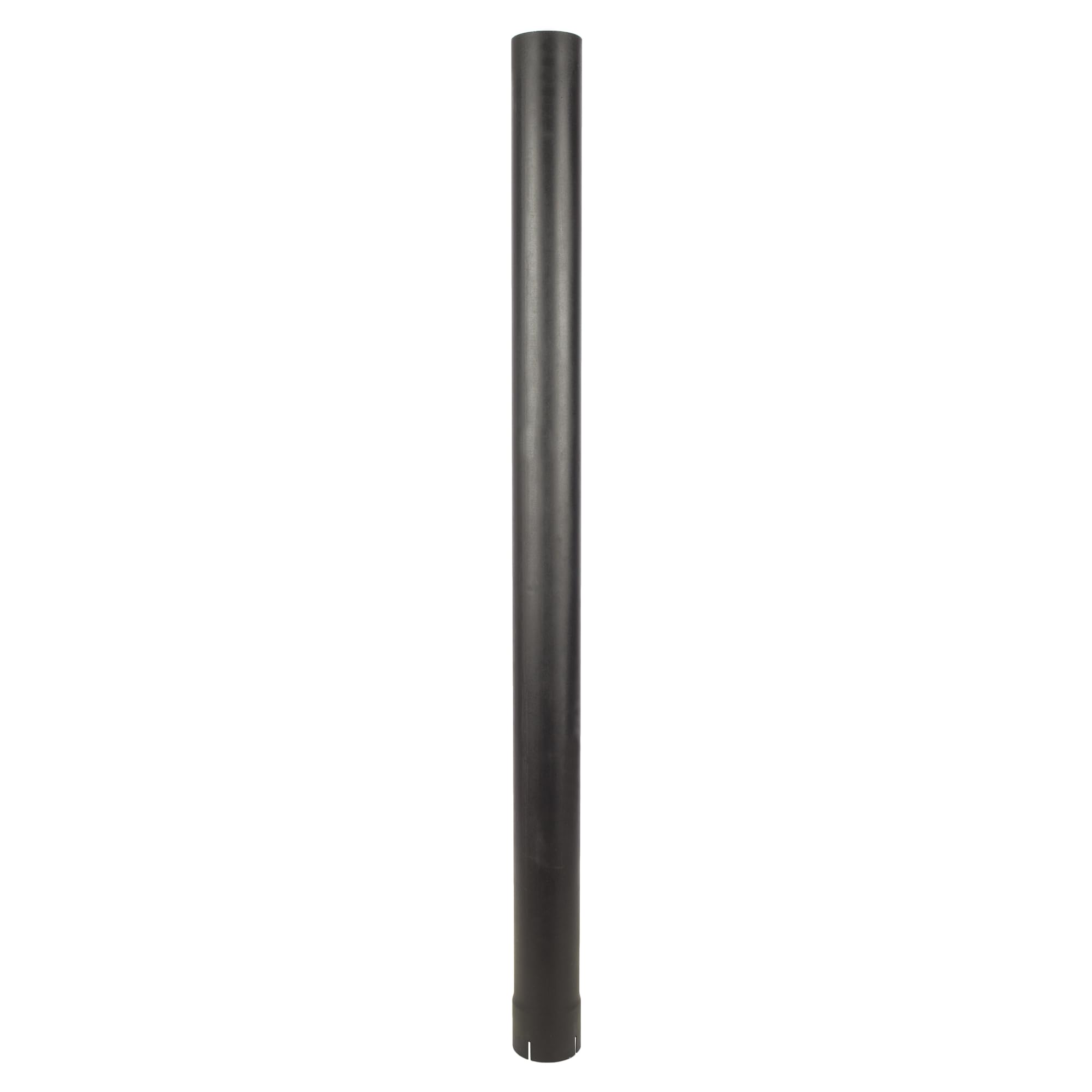 Exhaust Stack Pipe Replacement for Universal 4" x 60", Straight Black