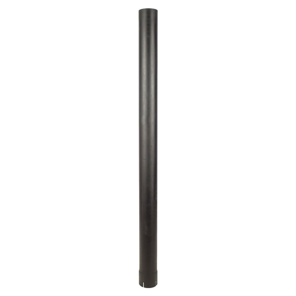 Exhaust Stack Pipe Replacement for Universal 4" x 60", Straight Black