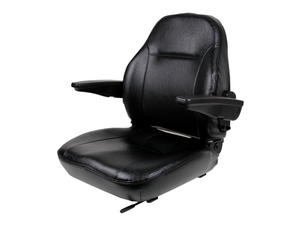 Vinyl High-Back Steel Seat Assembly Replacement for UNIVERSAL 440002BK