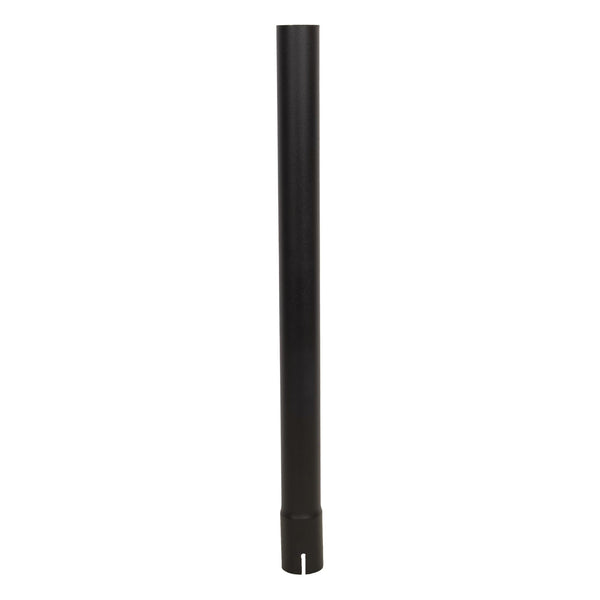 Straight End Pipe  Exhaust Stack - 1-3/4" x 24" Straight Black UNIVERSAL