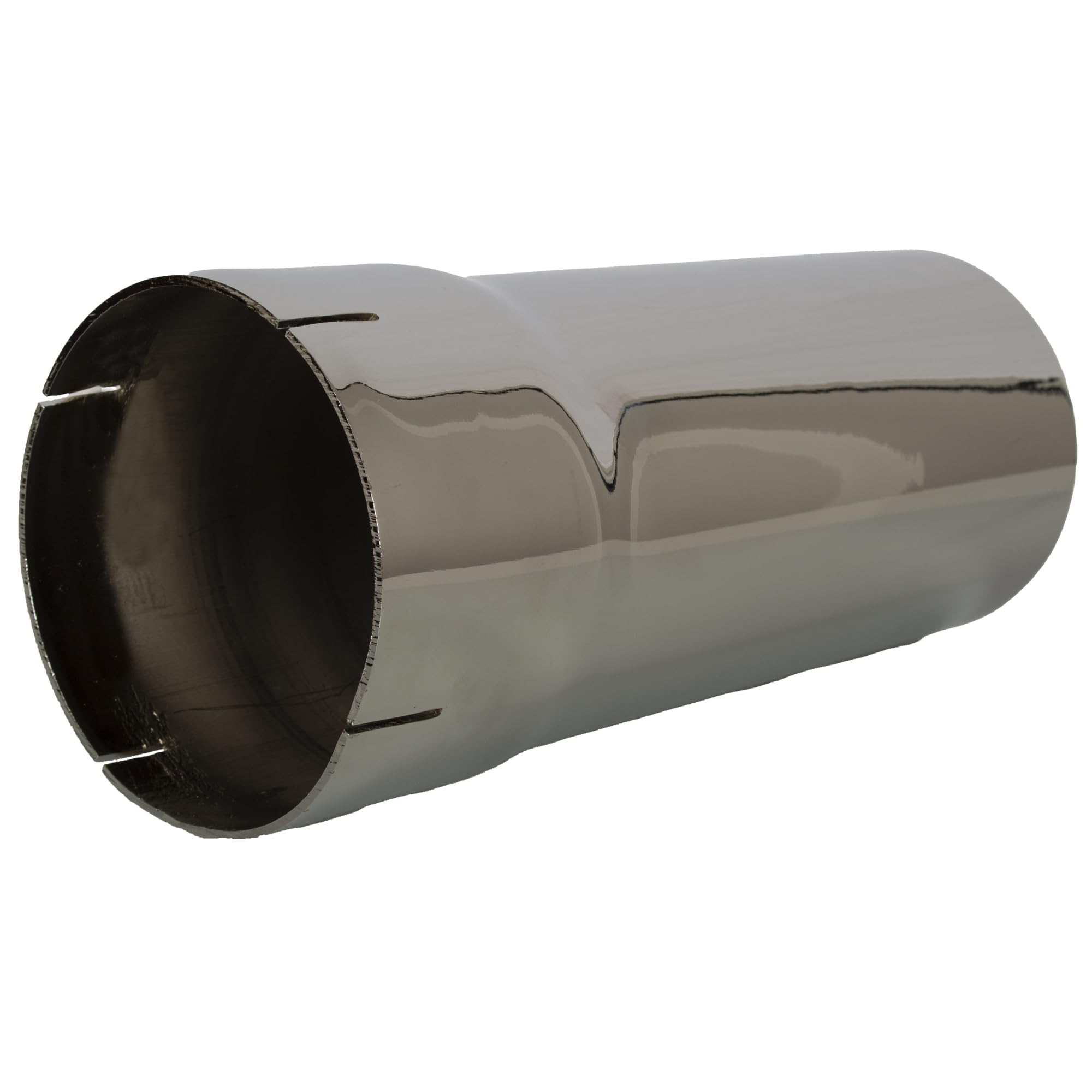 Exhaust Stack Pipe Replacement for UNIVERSAL  - 5" x 12", Straight Chrome