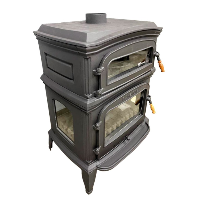 Cast Iron Stove With Oven and Side Cover Large Stove Wood Cook Stove