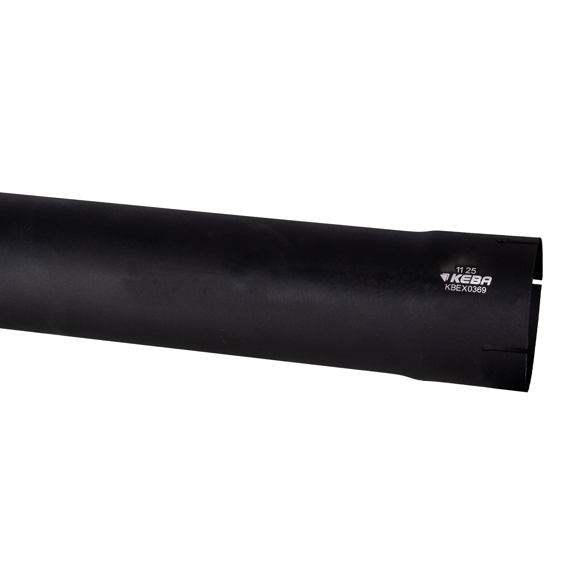 Exhaust Stack Pipe Fits Universal  Bended End Pipe Black 4" x 72"