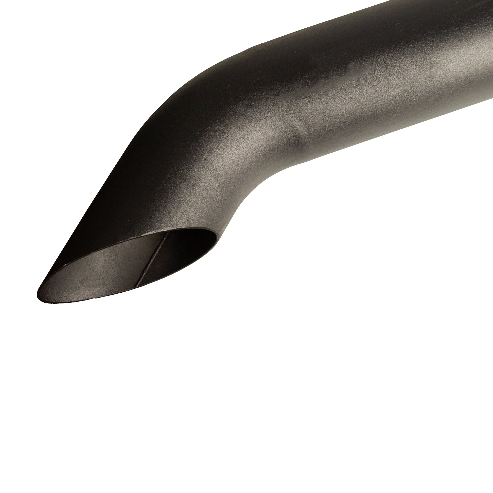 Exhaust Stack Pipe Fits Universal  Bended End Pipe Black 4" x 84"