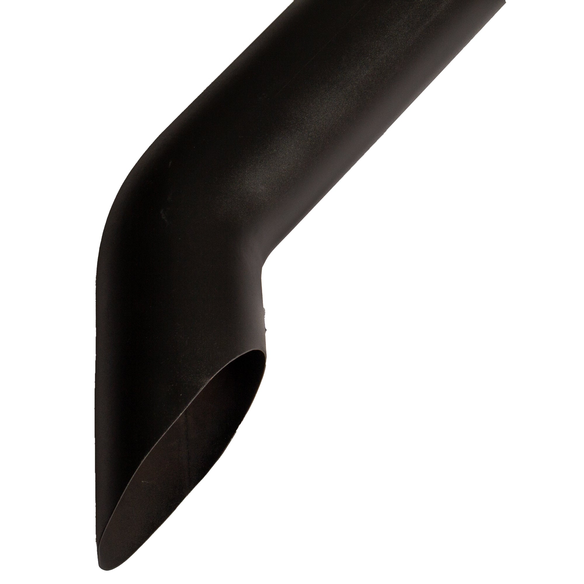 Exhaust Pipe Stack Replacement UNIVERSAL - 5" x 96" Curved Black