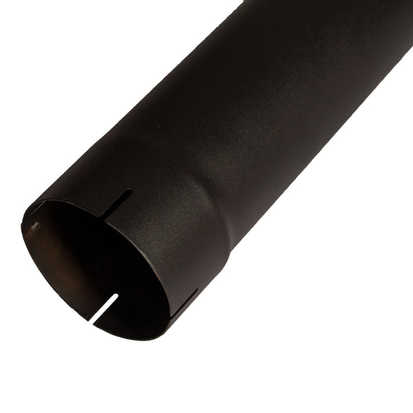 Exhaust Pipe Stack Replacement UNIVERSAL - 5" x 96" Curved Black