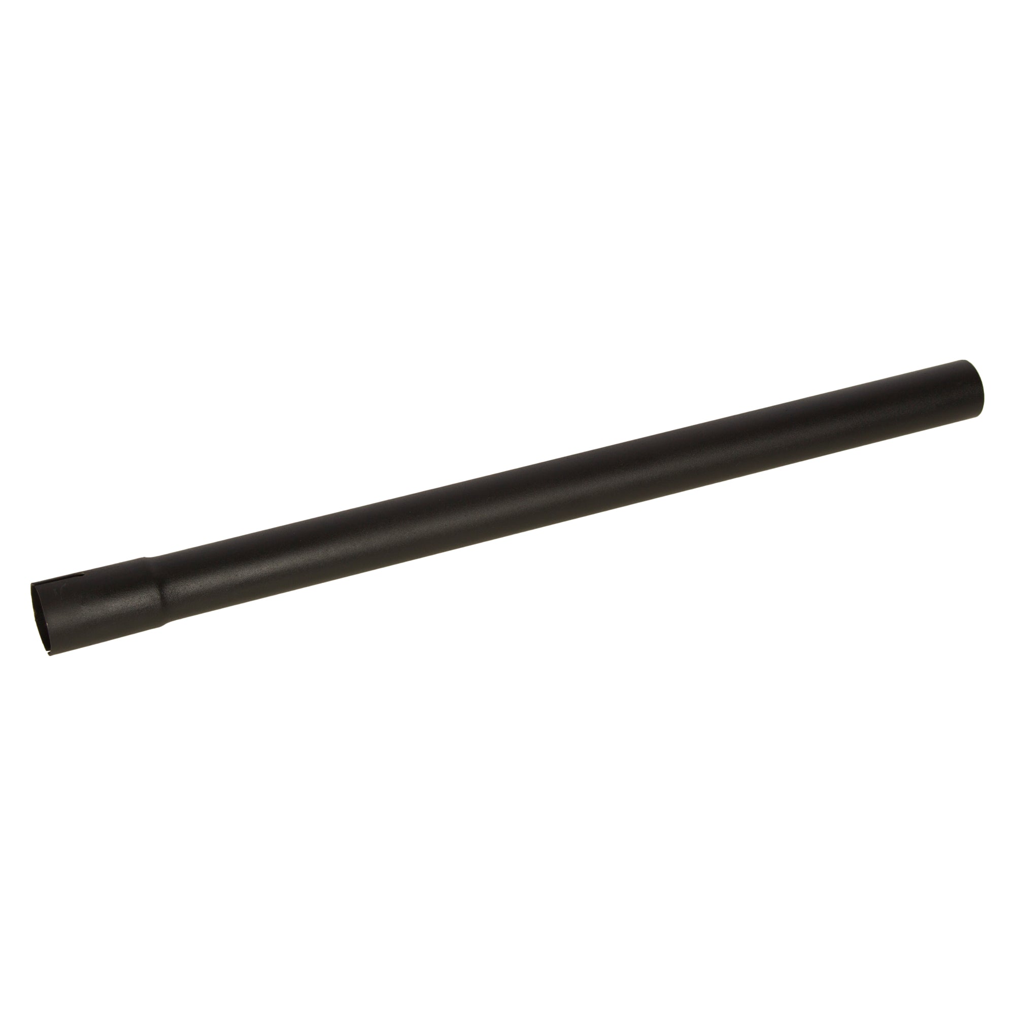 Straight End Pipe  Exhaust Stack - 1-1/2" x 24" Straight Black UNIVERSAL