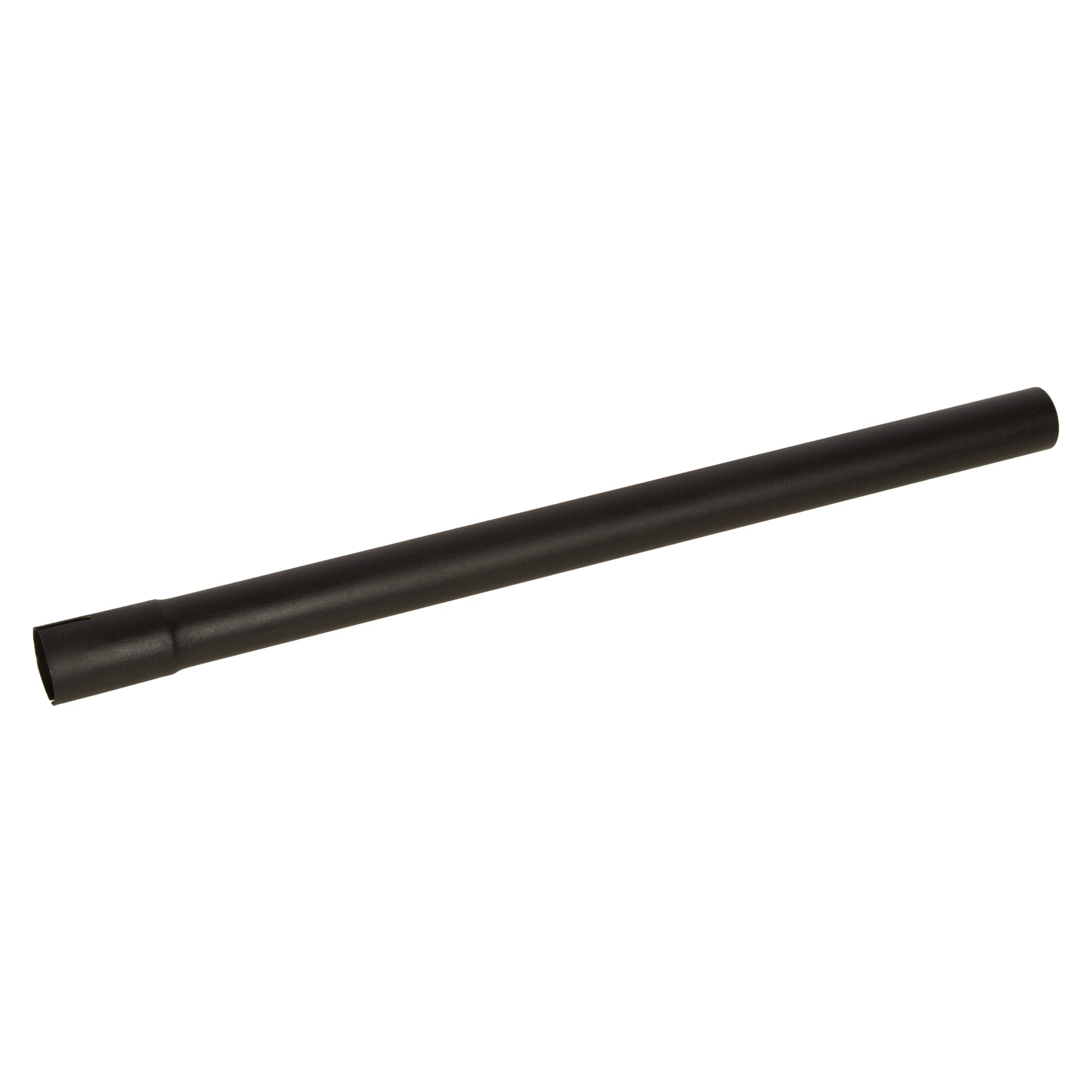 Exhaust Stack Ø68 ID 2-5/8" x 24" Black Straight Pipe with U-Bolt Clamp