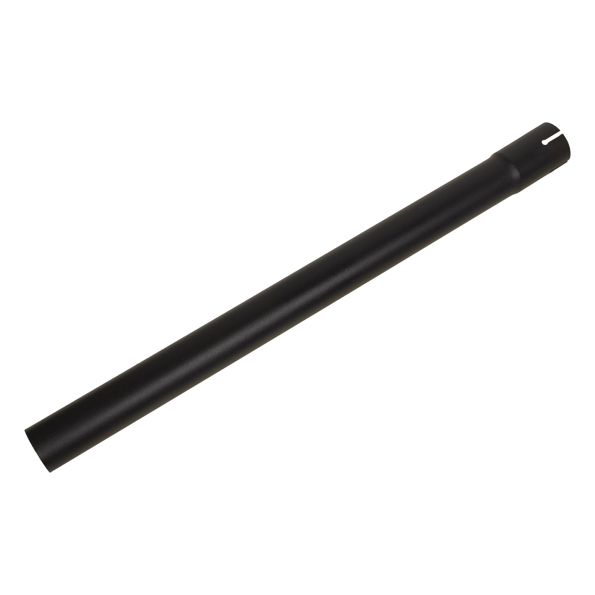 Straight End Pipe  Exhaust Stack - 1-3/4" x 24" Straight Black UNIVERSAL