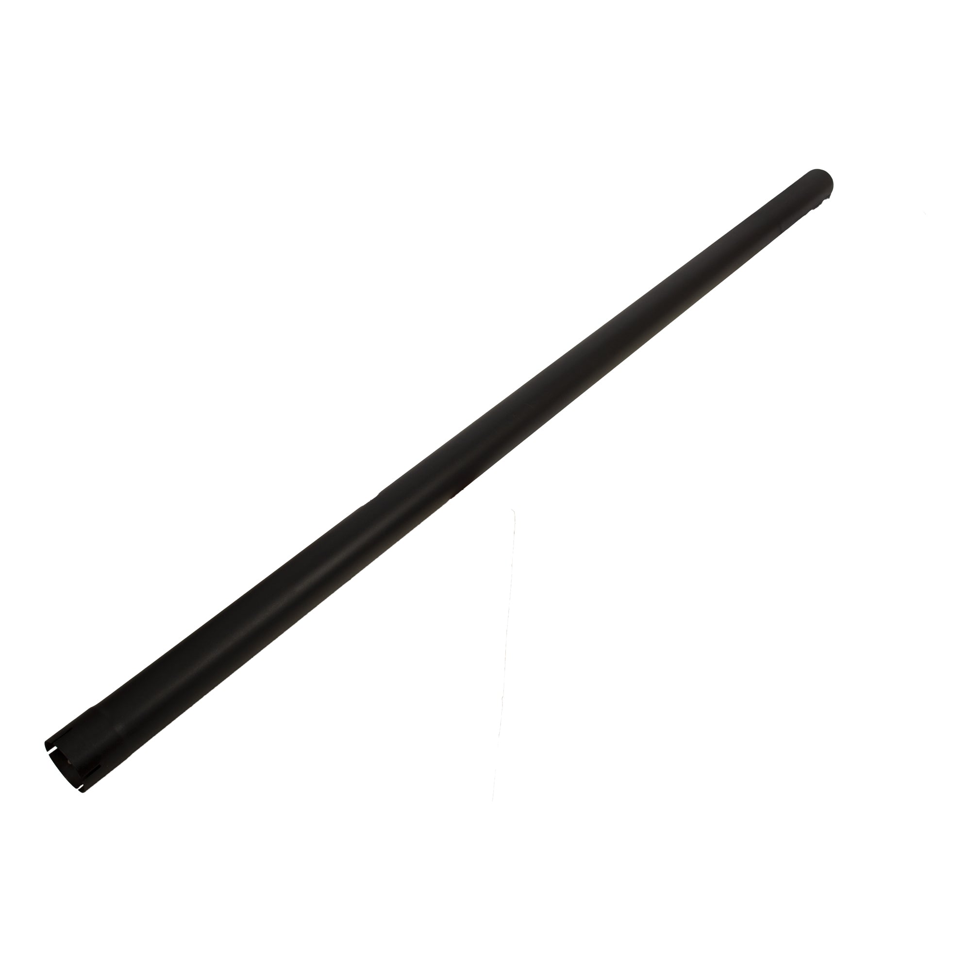 Black Straight Exhaust Pipe Fits Universal 4-1/2" x 38" End Pipe