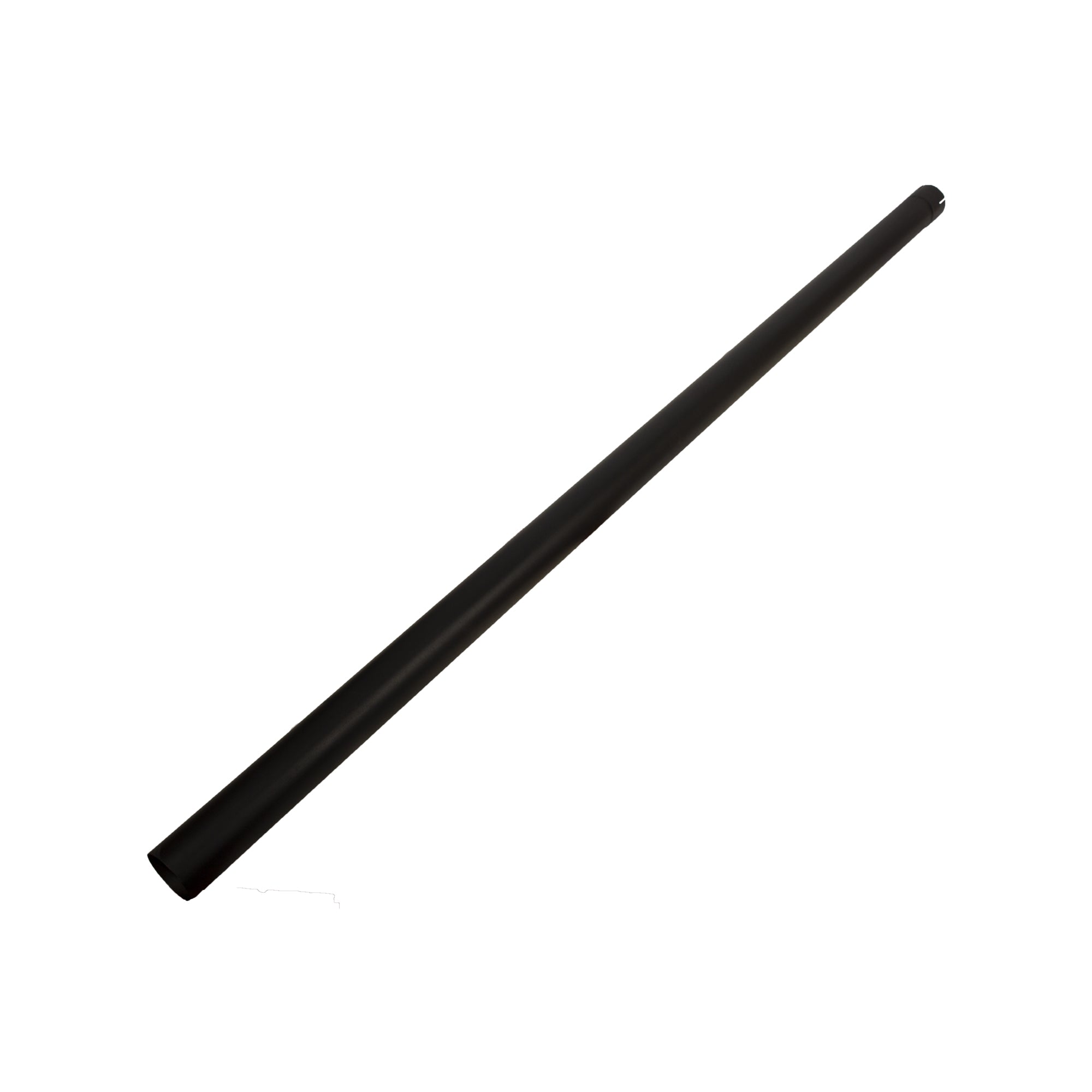 Black Straight Exhaust Pipe Fits Universal 4-1/2" x 38" End Pipe