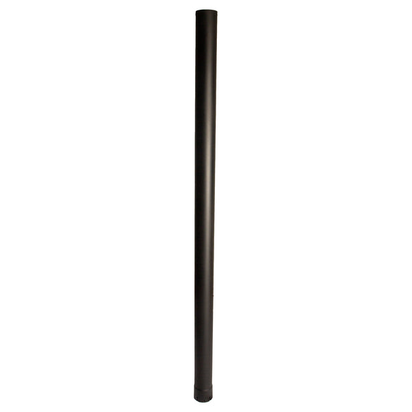 Exhaust Pipe Replacement for UNIVERSAL  3-1/2" x 72", Straight Black