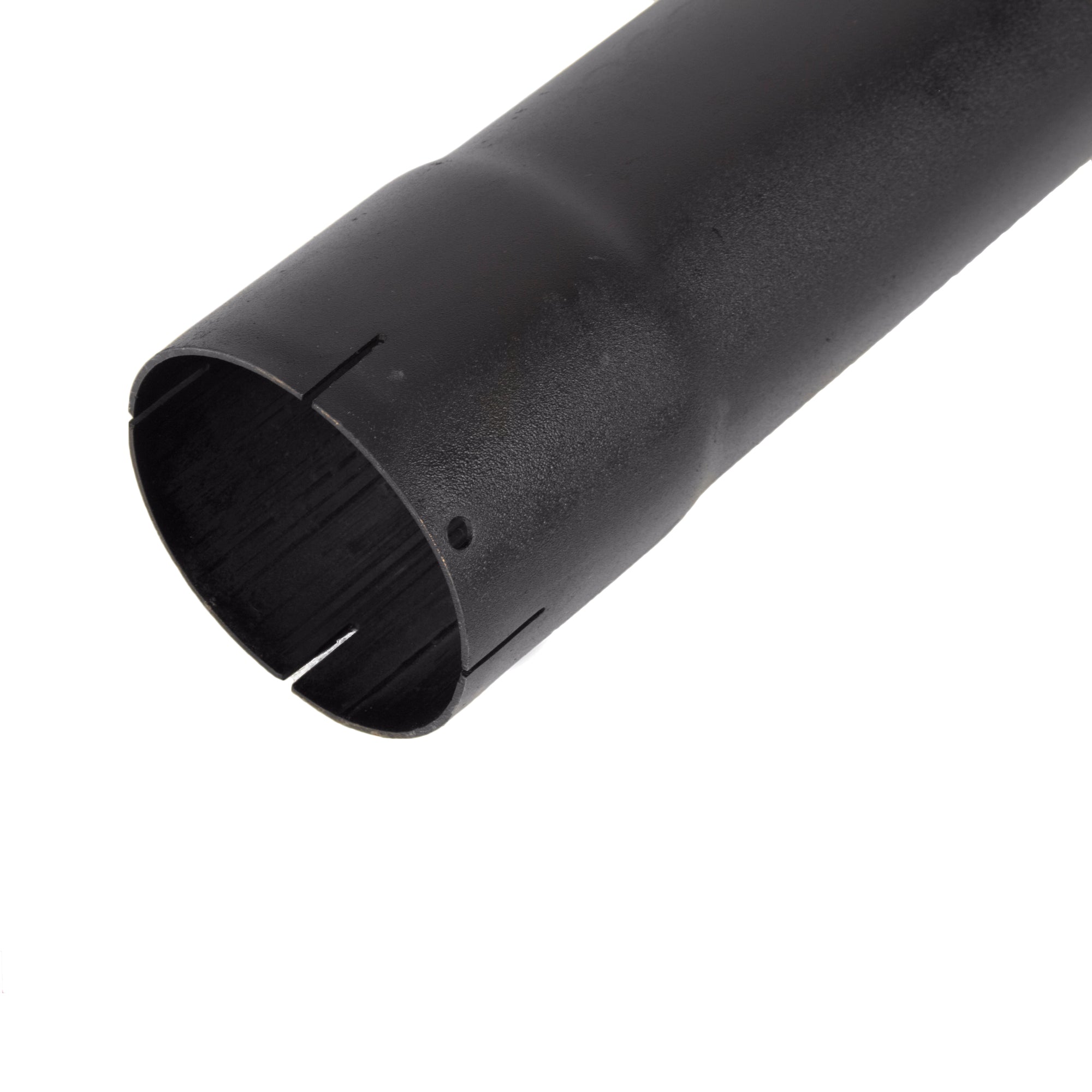 Straight End Pipe Exhaust Stack - 4" x 48" Straight Black UNIVERSAL