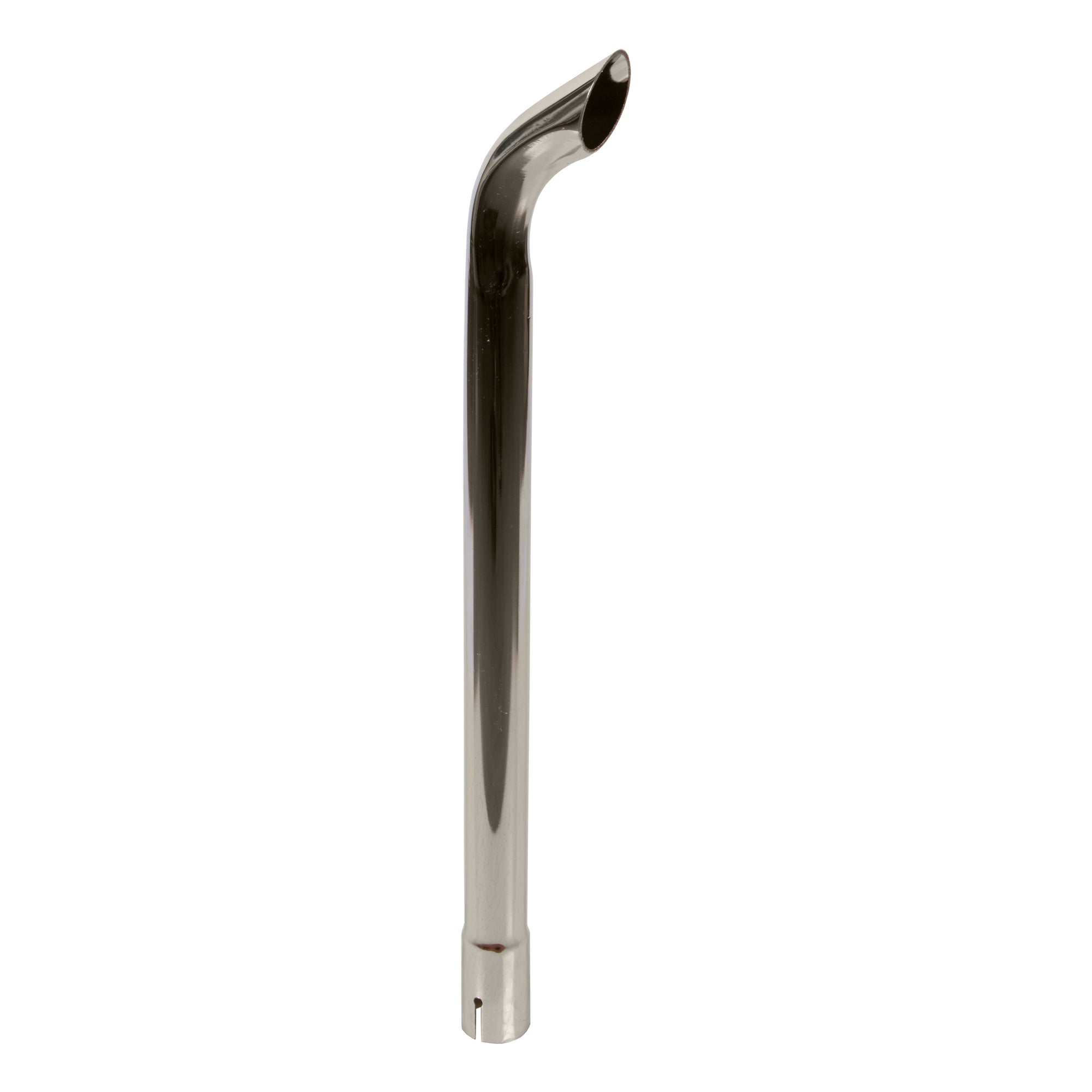 Exhaust Stack Replacement for Universal 1-1/4"x24" Bended End Pipe Chrome