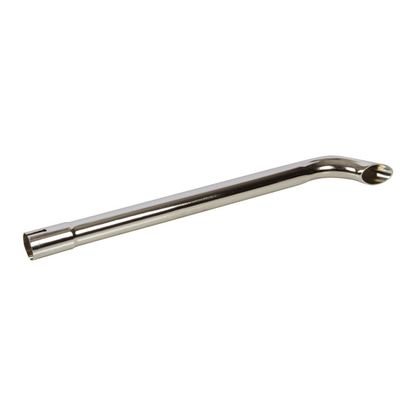 Exhaust Stack Replacement for Universal 1-1/4"x24" Bended End Pipe Chrome