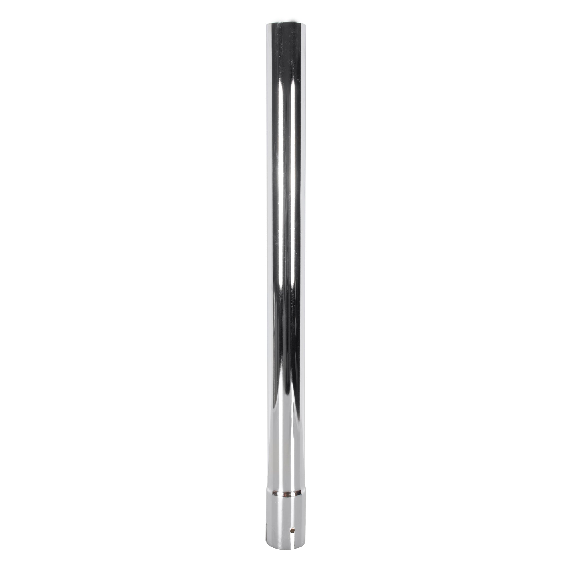 Exhaust Stack Replacement for Universal 1-1/4"x24" Straight End Pipe Chrome