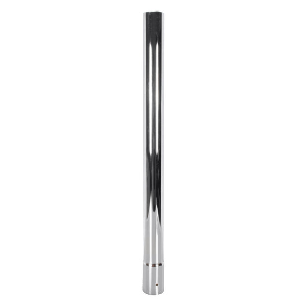 Exhaust Stack Replacement for Universal 1-1/4"x24" Straight End Pipe Chrome