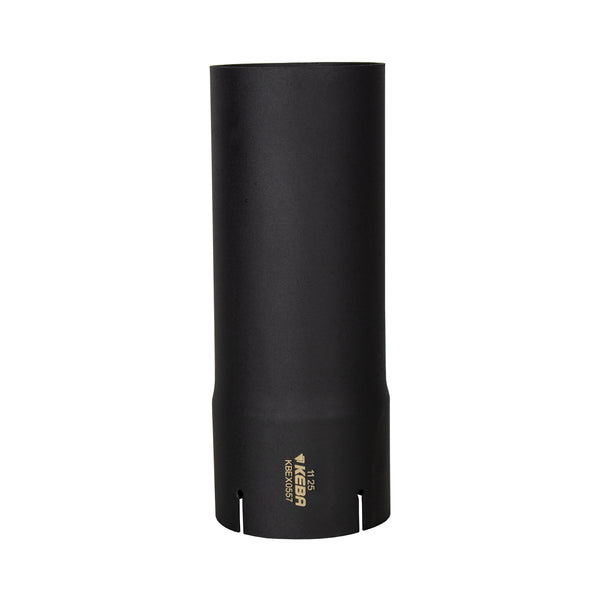 Exhaust Stack Pipe Fits Straight End Pipe Chrome 4-1/2" x 12"