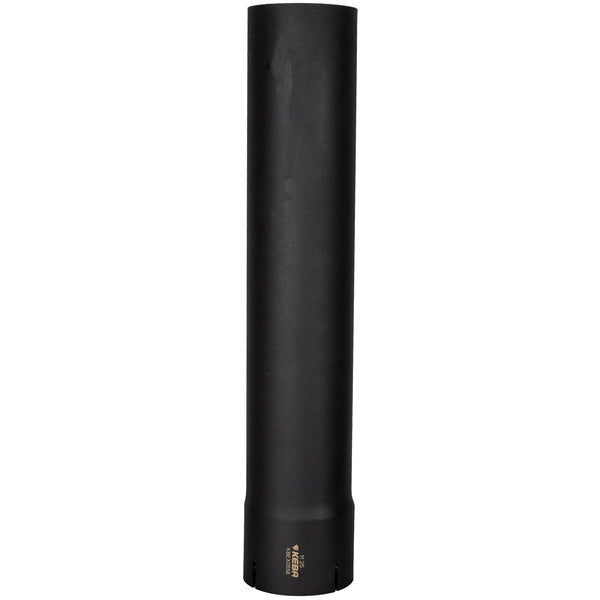 Exhaust Stack Pipe Fits Straight End Pipe Chrome 4-1/2" x 24"