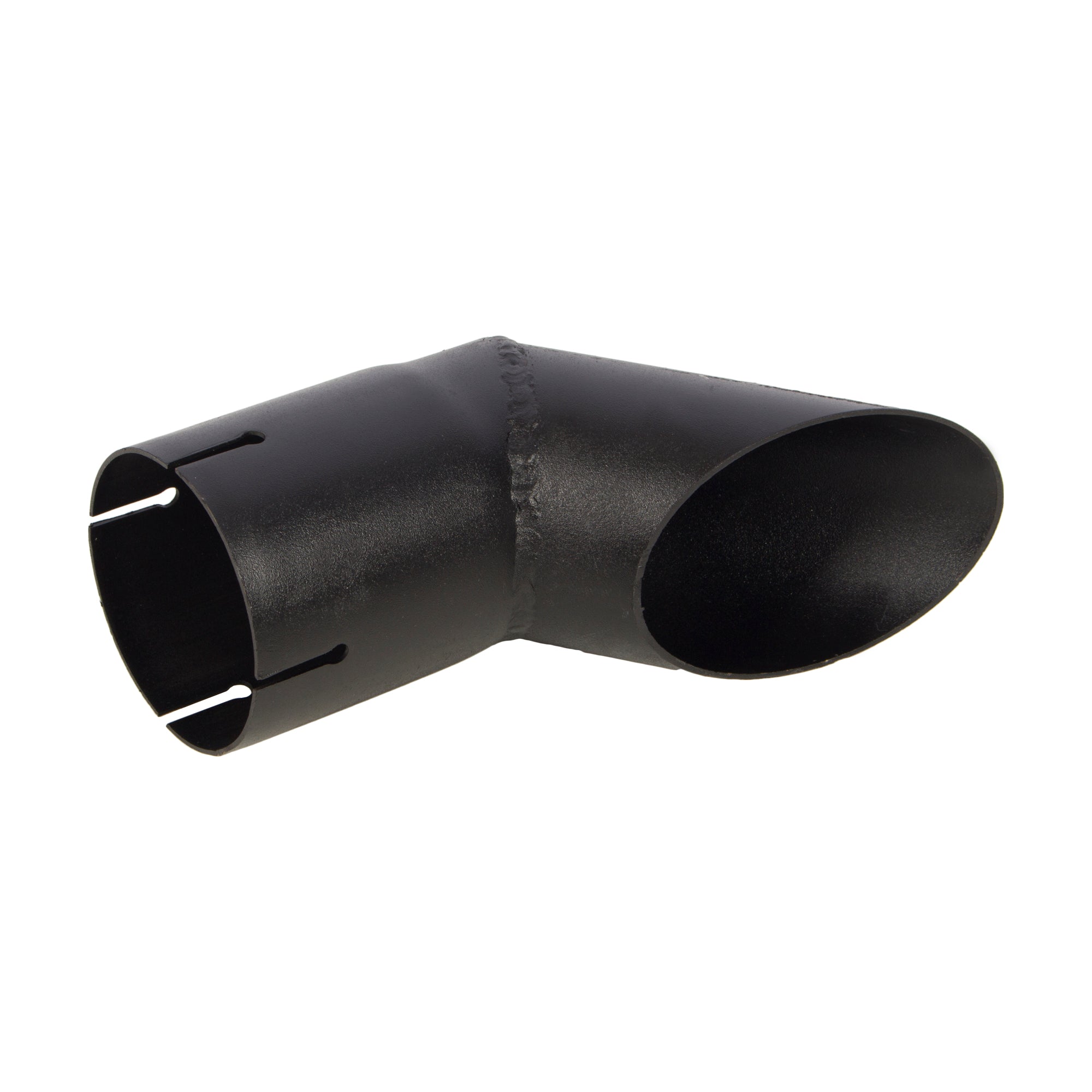 Exhaust Stack Pipe Replacement for UNIVERSAL- 3" x 8,46" Curved Black