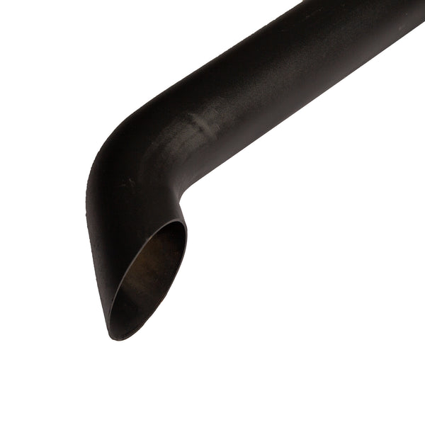 Exhaust Pipe Replacement for UNIVERSAL  3-1/2" x 96", Curved Black