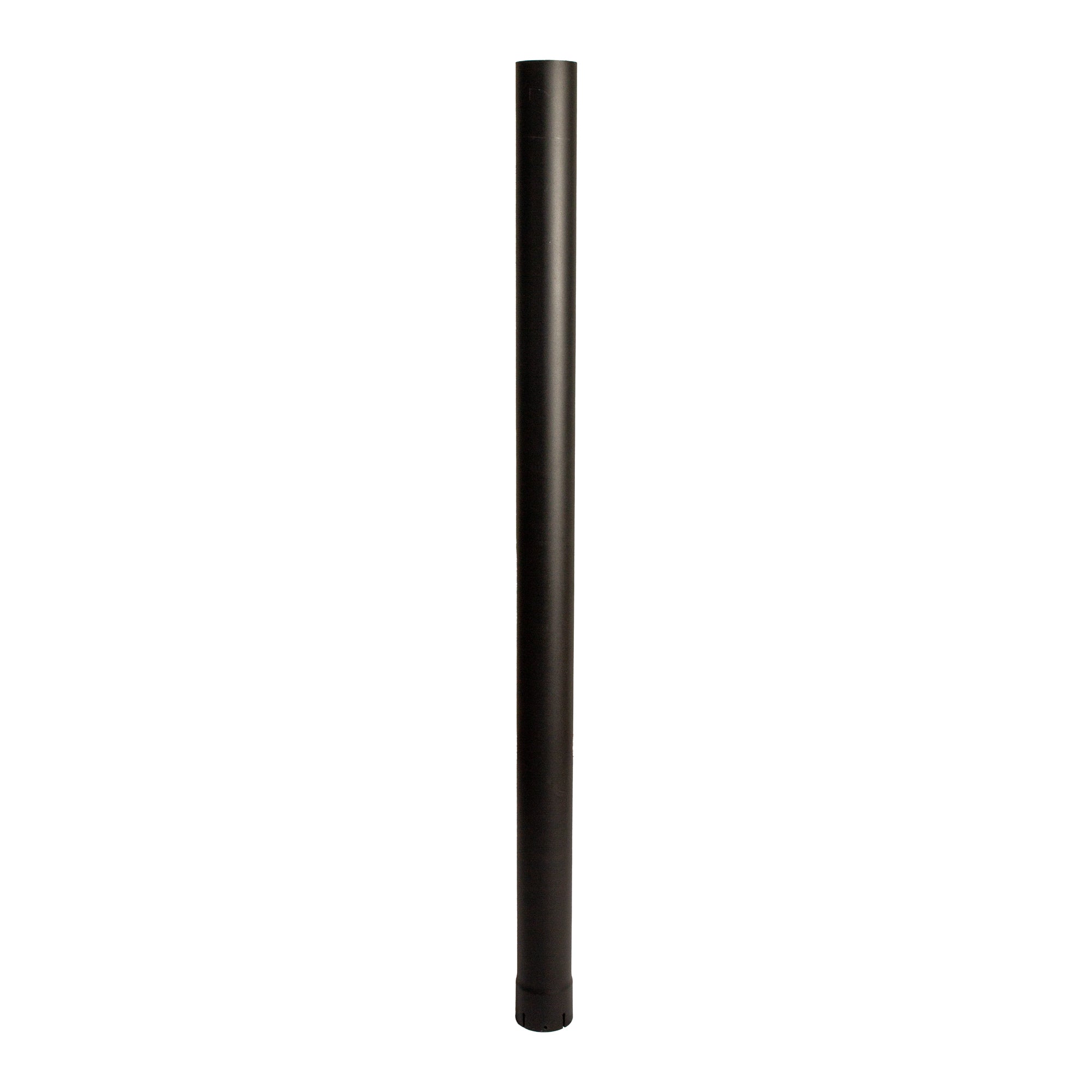 Exhaust Stack Pipe Replacement for Universal - 3-1/2" x 60", Straight Black