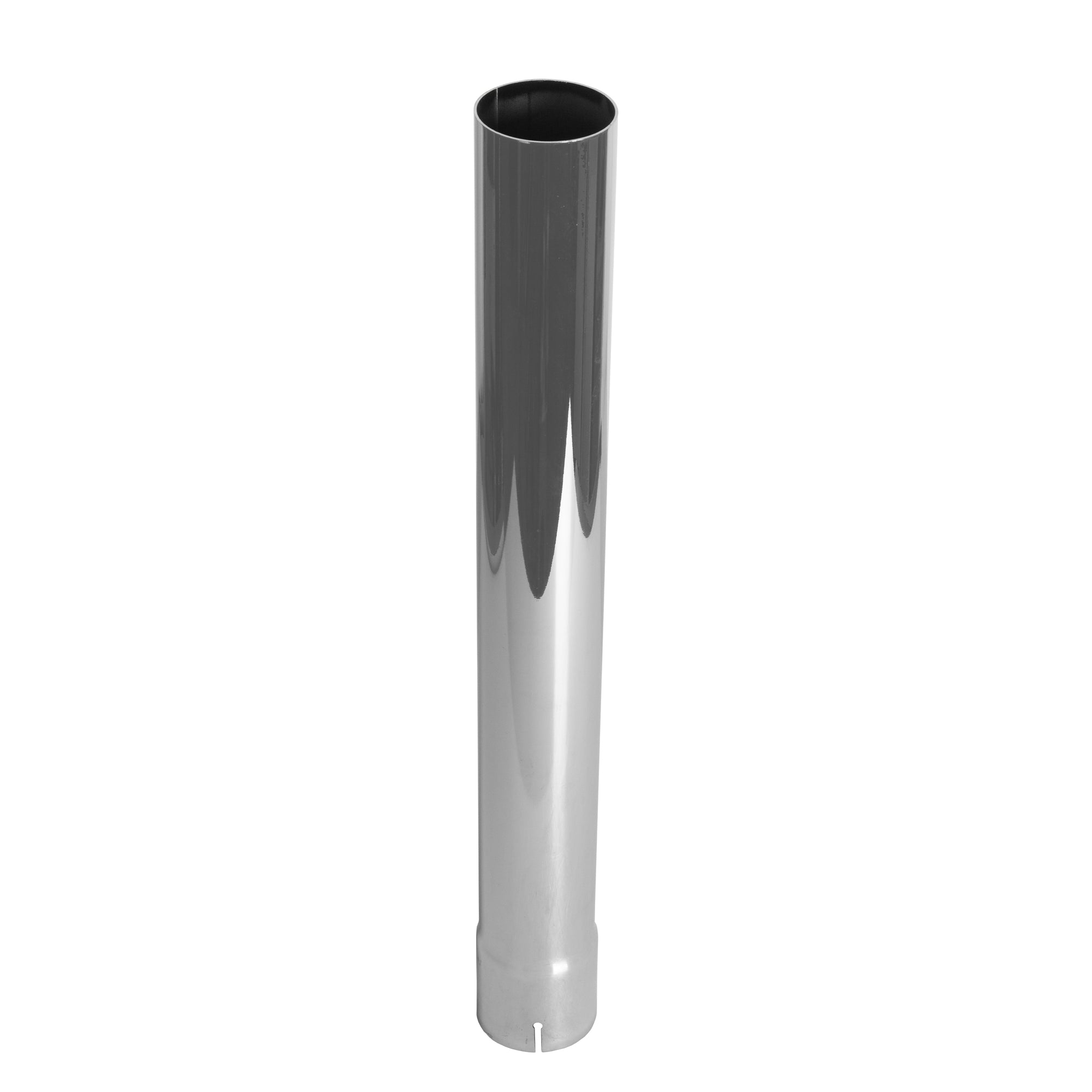 Exhaust Stack Pipe Replacement for UNIVERSAL  - 2-3/4" x 24", Straight Chrome