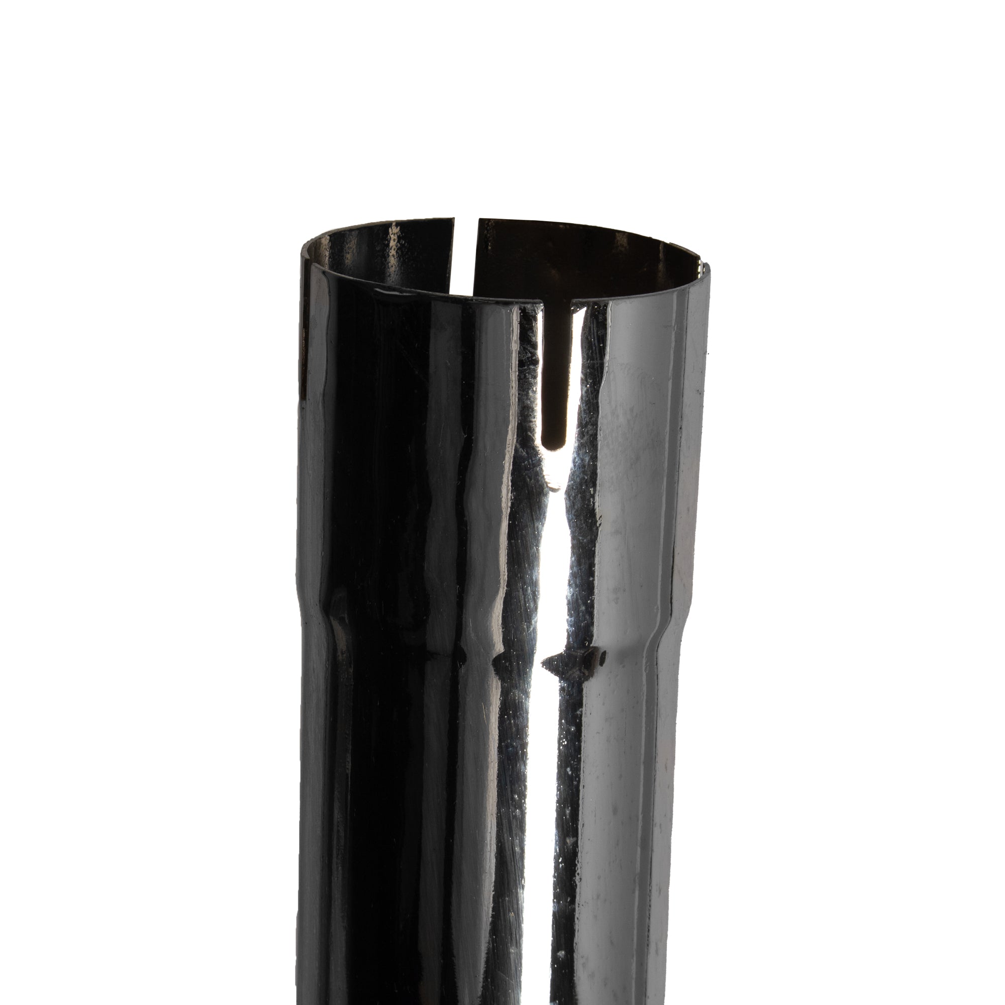 Chrome Straight Exhaust Pipe Fits Universal 3" x 96" End Pipe