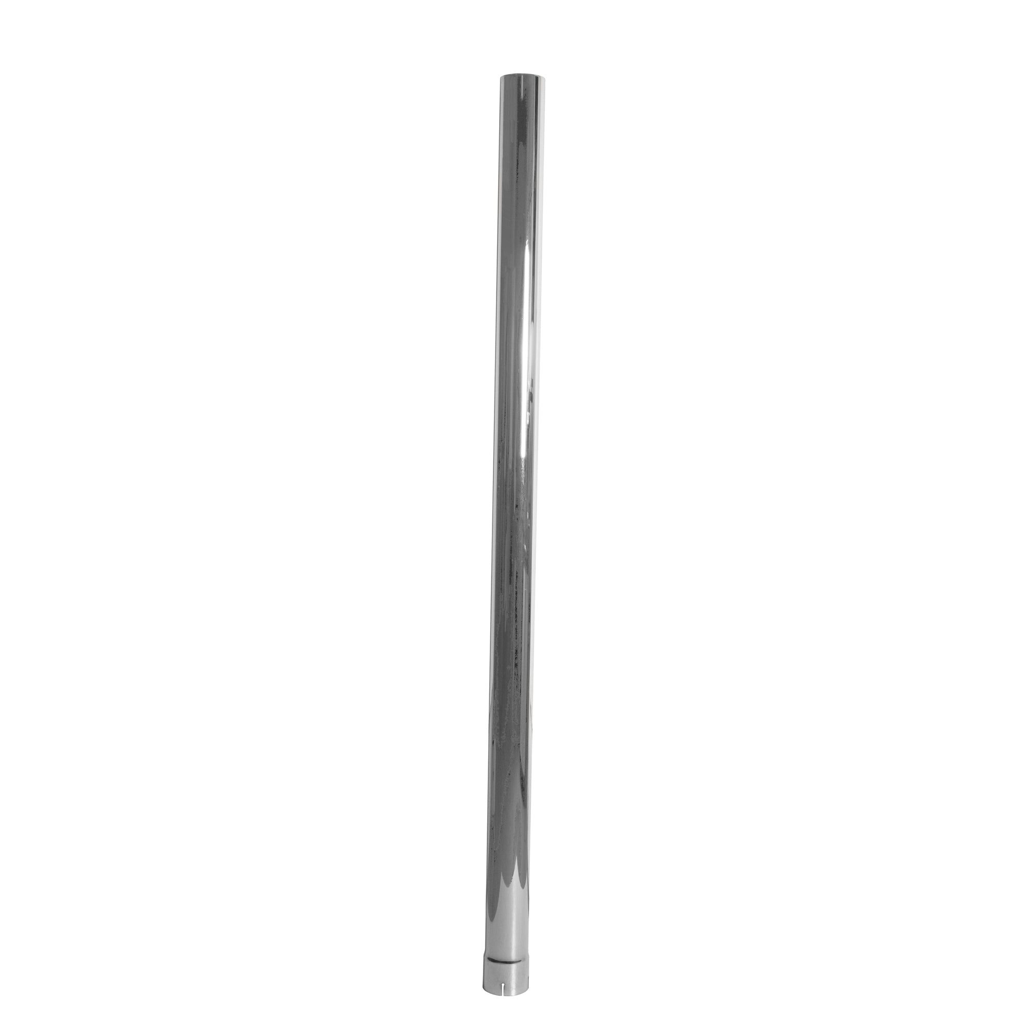 Exhaust Pipe Replacement for UNIVERSAL  3-1/2" x 72", Straight Chrome