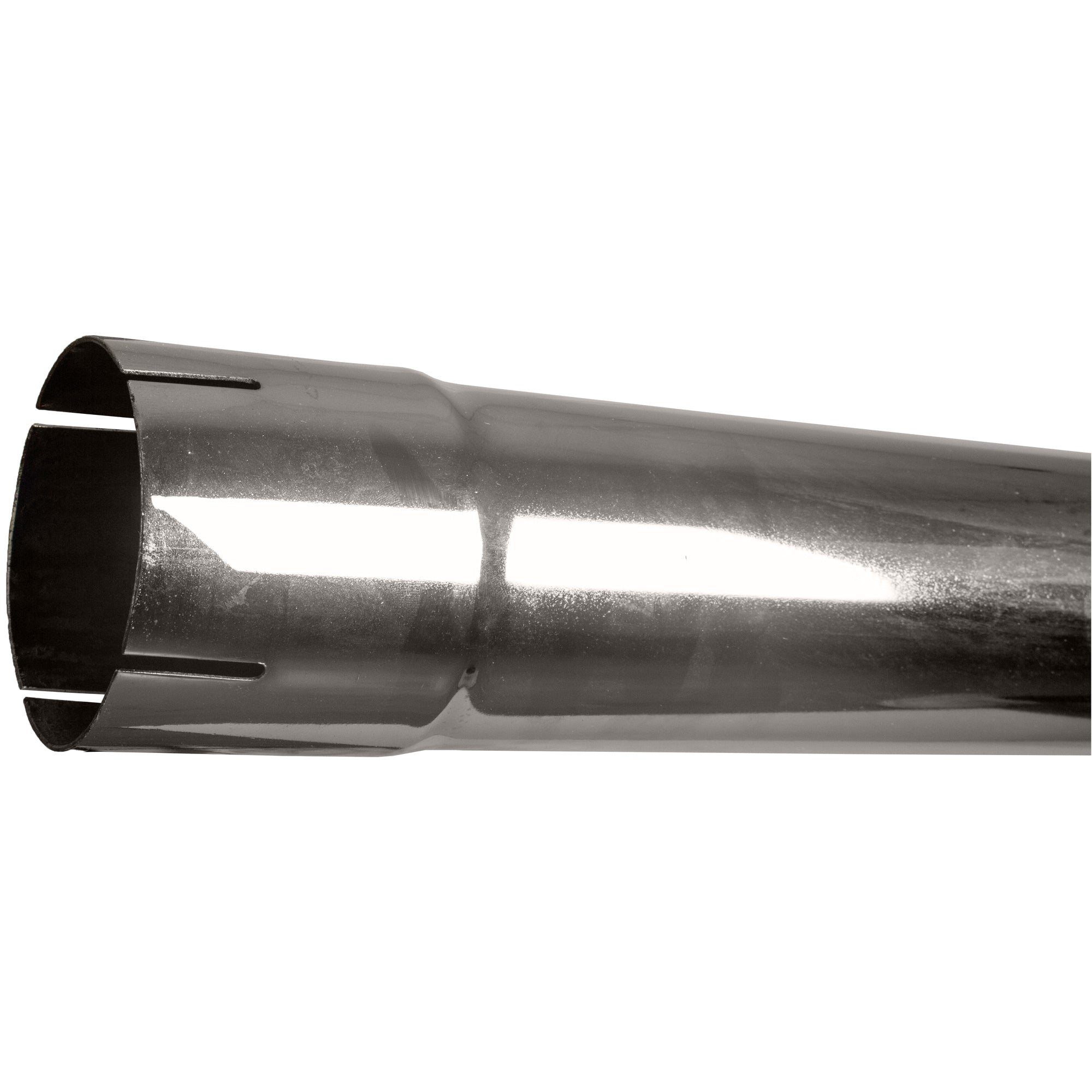 Exhaust Pipe Replacement For UNIVERSAL 3-1/2" x 96", Straight Chrome