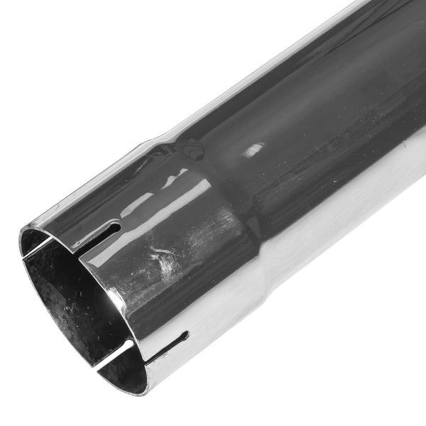 Exhaust Pipe Replacement for UNIVERSAL  4" x 96", Straight Chrome