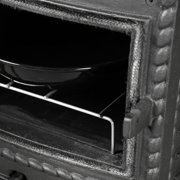 Major Lux Cast Iron Stove Wood Burning Vintage Ambiance Rustic For Cozy Home