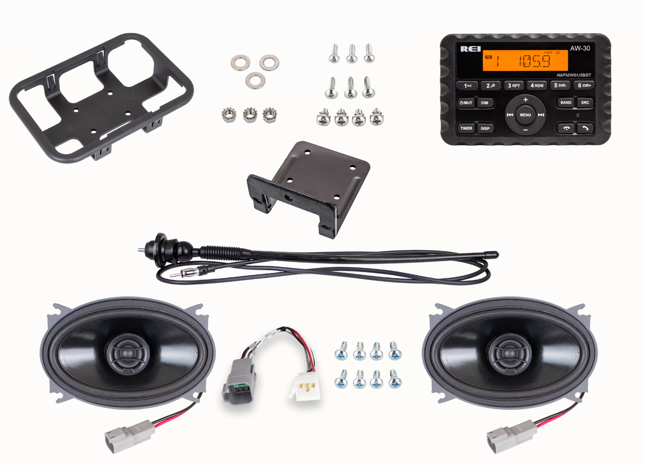 Radio Kit w/Speakers Replacement for BOBCAT Loaders A770 S740 T650 760975