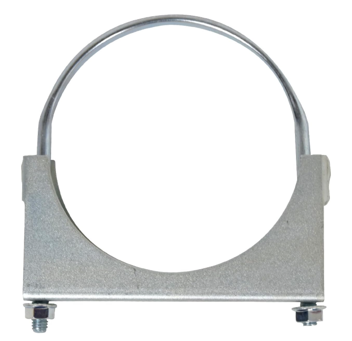 5" U-Bolt Clamp for 4-1/2" ID Exhaust Pipe Replacement for CASE