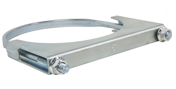 5" U-Bolt Clamp for 4-1/2" ID Exhaust Pipe Replacement for CASE