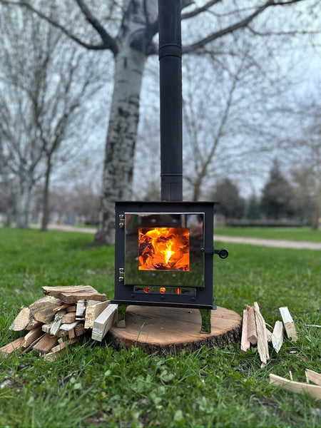 Camping Stove Fireplace Stove Burning Home Decor Warmth Luxury Design