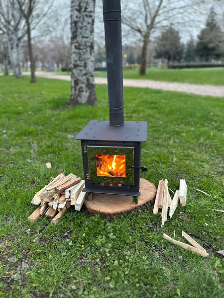 Camping Stove Fireplace Stove Burning Home Decor Warmth Luxury Design