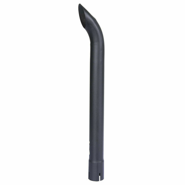 Exhaust Stack Pipe   2" x 24" Curved Black